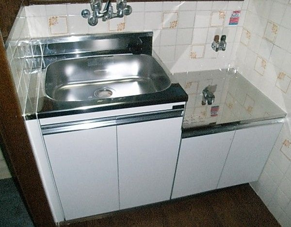 文化ハイツのキッチン|現状が異なる場合、現状優先