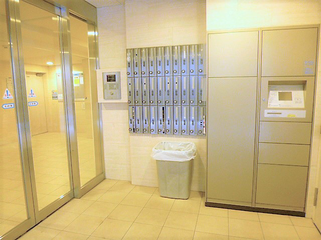 スカイコート菊川のロビー