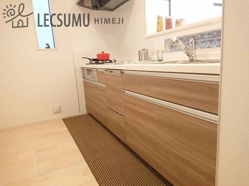 姫路市北平野南の町1期/新築戸建のキッチン|同社施工例