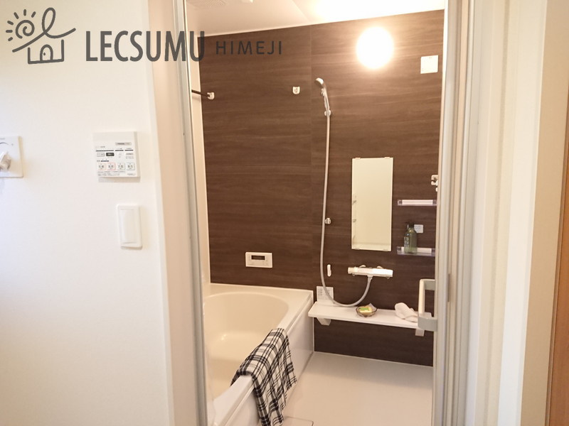 姫路市北平野南の町1期/新築戸建の浴室|同社施工例