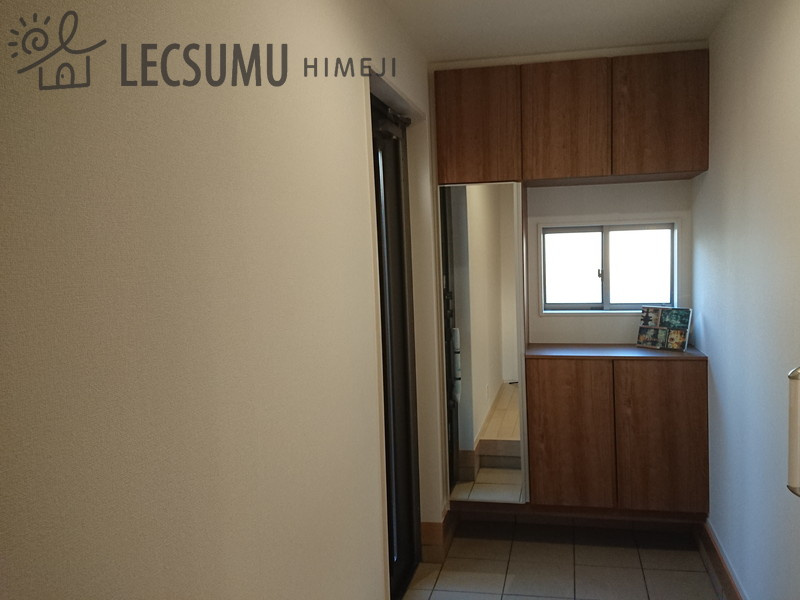 姫路市北平野南の町1期/新築戸建の玄関|同社施工例