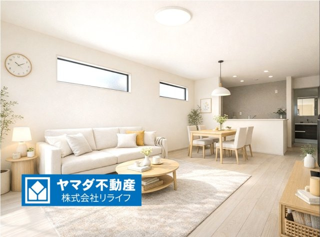 リーブルガーデン　本巣郡北方町北方第3　全1区画分譲の前面道路含む現地写真|「現地（2025年12月2日）撮影」　
■前面道路　
■ヤマダ不動産　株式会社リライフ