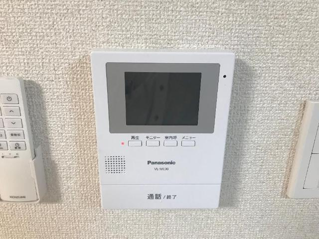 ブリックヒルズⅡのセキュリティ|カメラ付インターホン