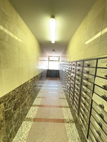 福岡市中央区春吉２丁目の賃貸マンションのロビー