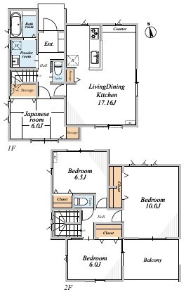 【間取り】の画像
