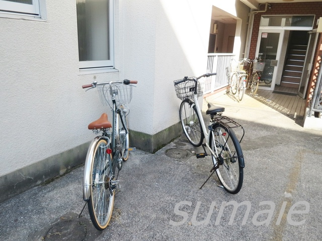 第二大羽ビルのその他共用部分|駐輪スペースです☆