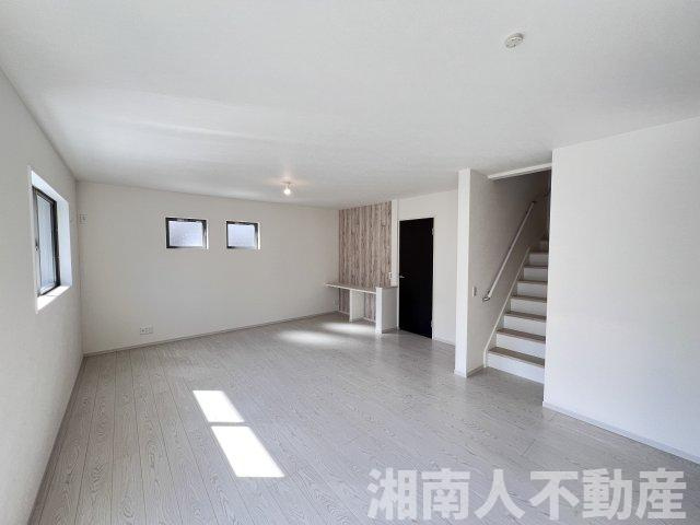藤沢市善行坂２丁目３８９８－１５５新築戸建ての居間・リビング|リビングです