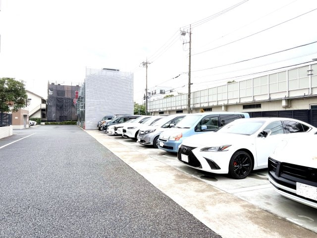 ライオンズガーデンシティ平井の駐車場