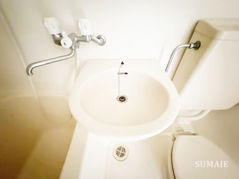 秀華五番館の洗面所|洗面台です