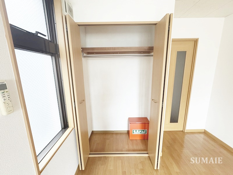 秀華五番館の収納|クローゼットです