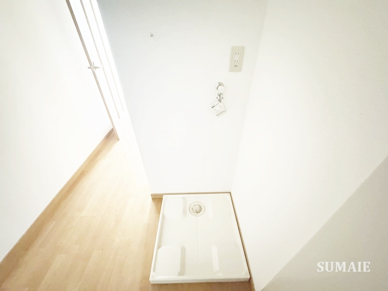 秀華五番館の設備|洗濯機置き場です