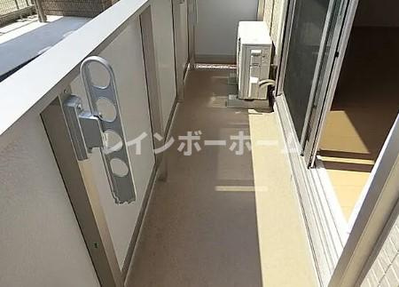 グレイスガーデンのバルコニー