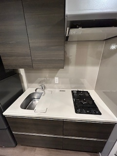 ザ・パークハビオ江坂公園のキッチン|きれいなキッチンです