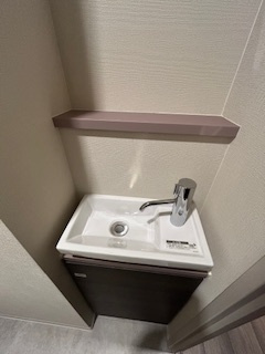 ザ・パークハビオ江坂公園の洗面所