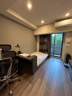 ザ・パークハビオ江坂公園の居間・リビング