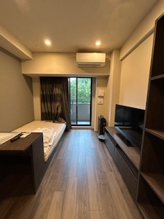 ザ・パークハビオ江坂公園の居間・リビング