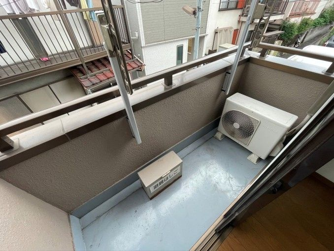 DANハイツ２のバルコニー