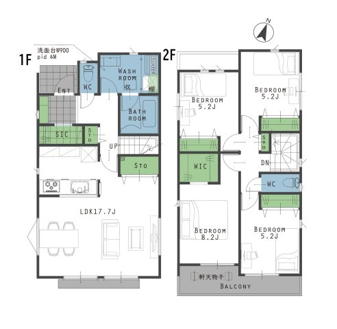 【間取り】 | 陽の光をたっぷりと浴びながら気持ち良く生活が出来ます。夢のマイホーム、夢ではなく実現出来ます！見学・ご相談等、お気軽にご連絡下さい。