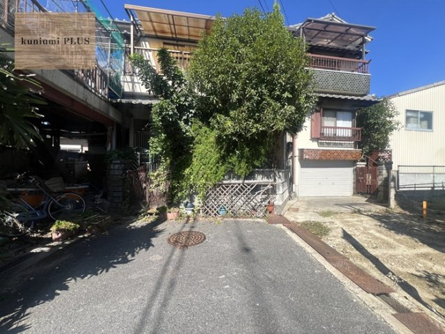 大阪市鶴見区安田4丁目の前面道路含む現地写真