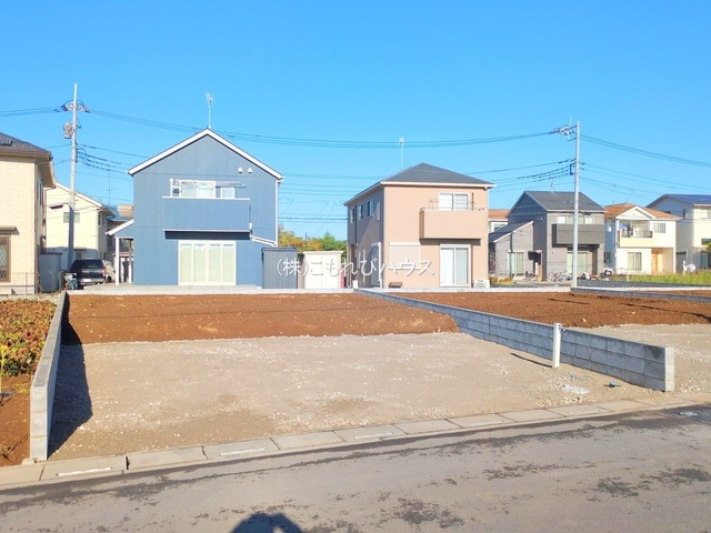 北本市下石戸下　新築一戸建て　リーブルガーデン　04の前面道路含む現地写真|撮影：'25/12/25