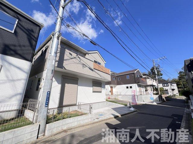 藤沢市善行坂２丁目３８９８－１５５新築戸建ての前面道路含む現地写真|前面道路含む現地写真です