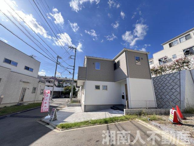 藤沢市善行坂２丁目３８９８－１５５新築戸建ての前面道路含む現地写真|前面道路含む現地写真です