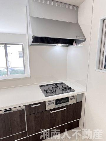 藤沢市善行坂２丁目３８９８－１５５新築戸建てのキッチン|お料理しやすいキッチンです