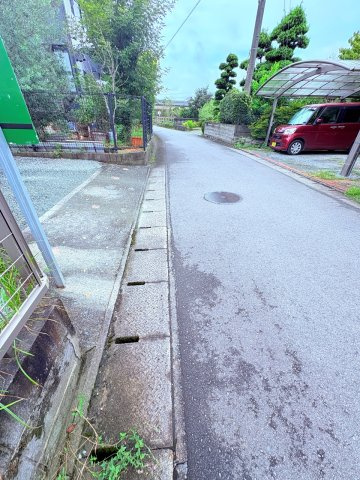 売地)八女郡広川町大字太田の前面道路含む現地写真