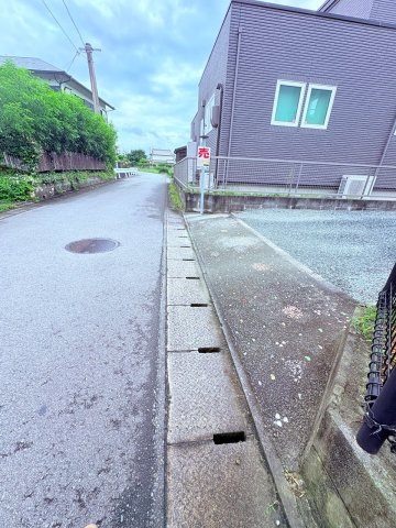 売地)八女郡広川町大字太田の前面道路含む現地写真