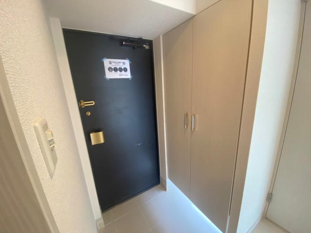 プライム香椎の玄関