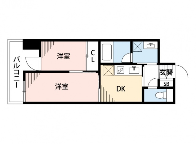 プライム香椎の間取り