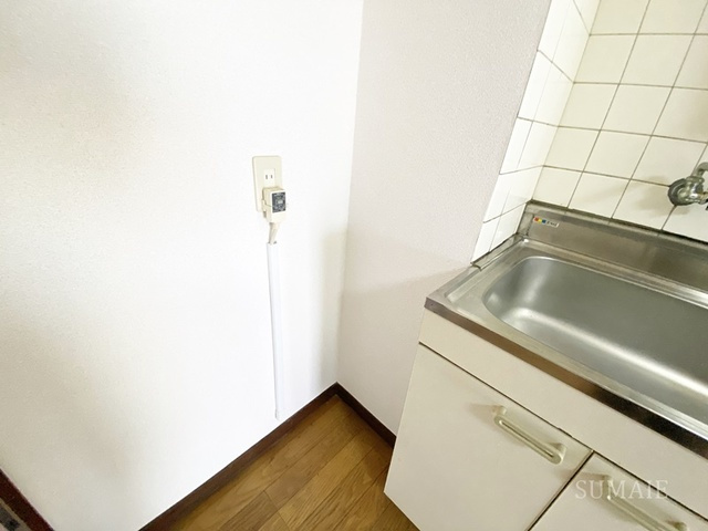 ハイネス大平のキッチン|冷蔵庫置き場です♪