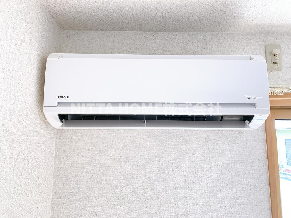 ボヌールメゾンの設備|エアコン完備はうれしい設備ですね(^^)/