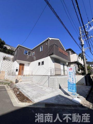 藤沢市善行坂２丁目３８９８－１５５新築戸建ての前面道路含む現地写真|前面道路含む現地写真です