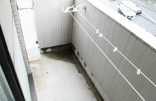 プレール荻窪のバルコニー