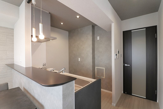 【キッチン】 | ライオンズマンション城東緑橋 | 対面式のカウンターキッチンです♪