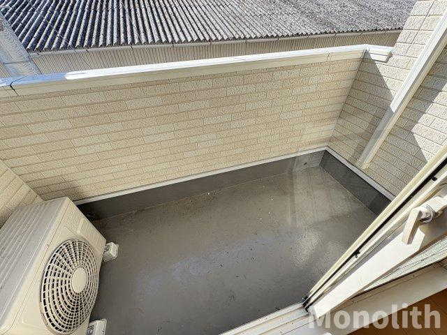 プラシードアロッジオのバルコニー