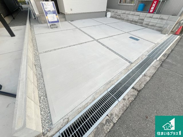 加古川市加古川町北在家　第4期　新築一戸建ての駐車場|駐車スペース！散水栓があるので、こまめに愛車を洗えます！