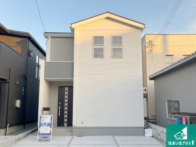 加古川市加古川町北在家　第4期　新築一戸建ての外観|安心の10年保証！外観を美しく保ち、雨水で汚れを落とします！気になることがありましたら、お気軽にお問い合わせください！