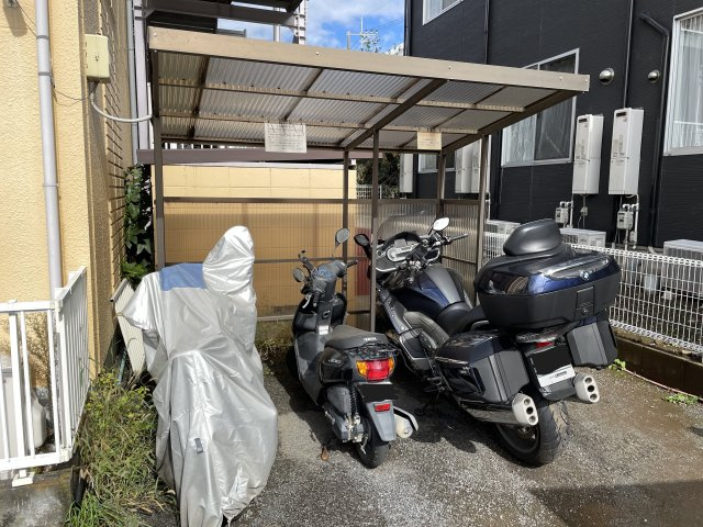 桜丘ローズマンションのその他共用部分|バイク置き場