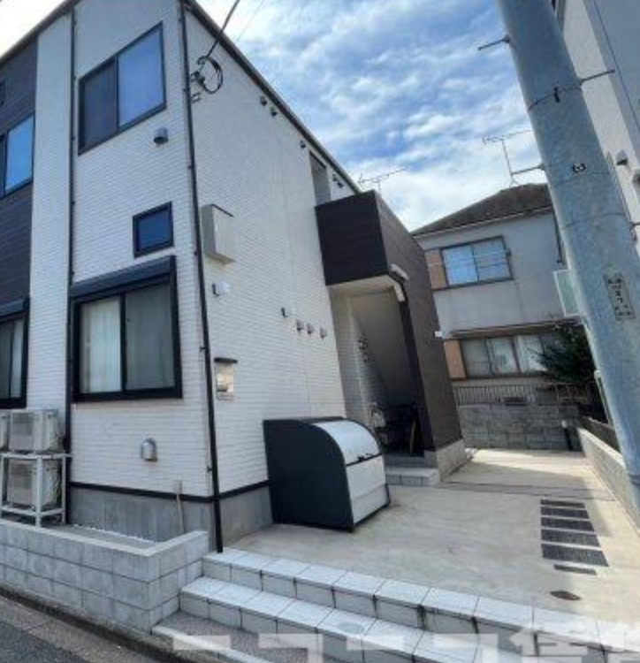 ハーモニーテラス大井Ⅱのエントランス