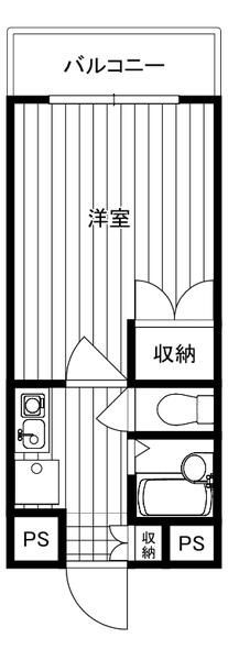 STROM　WESTENの間取り