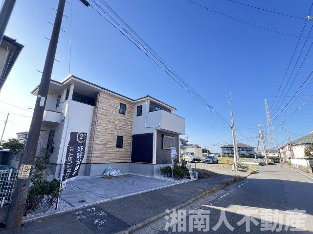 藤沢市大庭７９４７－１新築戸建ての前面道路含む現地写真|前面道路含む現地写真です