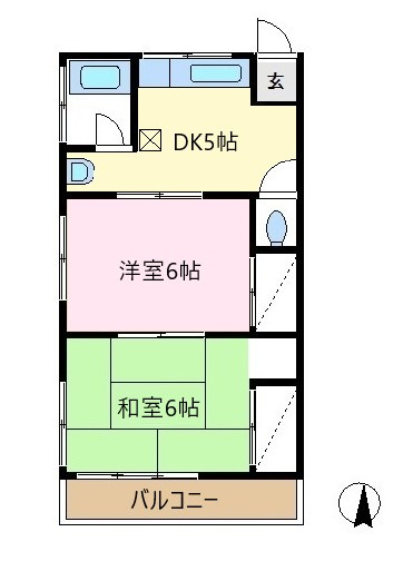 シャトークボタの間取り
