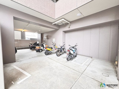 【駐輪場】 | Ｍ’ＰＬＡＺＡ堺東 | 安井小学校まで徒歩３分！お子様の登下校も安心ですね！