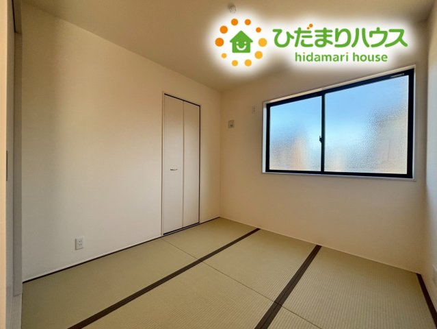 鴻巣市東第4　新築戸建　リーブル03の和室|和室：4.5帖