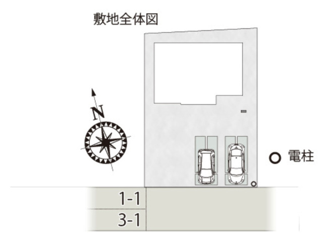 【区画図】 | 本庄市本庄第９期　ワイウッドコート　新築戸建　　全３棟　2号棟