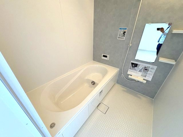 【浴室】 | 糟屋郡宇美町障子岳3丁目1期　2号棟（全4棟）【仲介手数料無料・0円】 | 現地写真。浴室です。