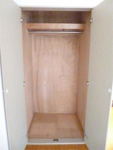 スカイコート後楽園第3の収納|クローゼット　※別室参考写真です。