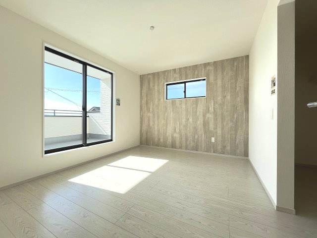 【寝室】 | 糟屋郡宇美町障子岳3丁目1期　3号棟（全4棟）【仲介手数料無料・0円】 | 施工例。施工例は完成時と異なる場合があります。